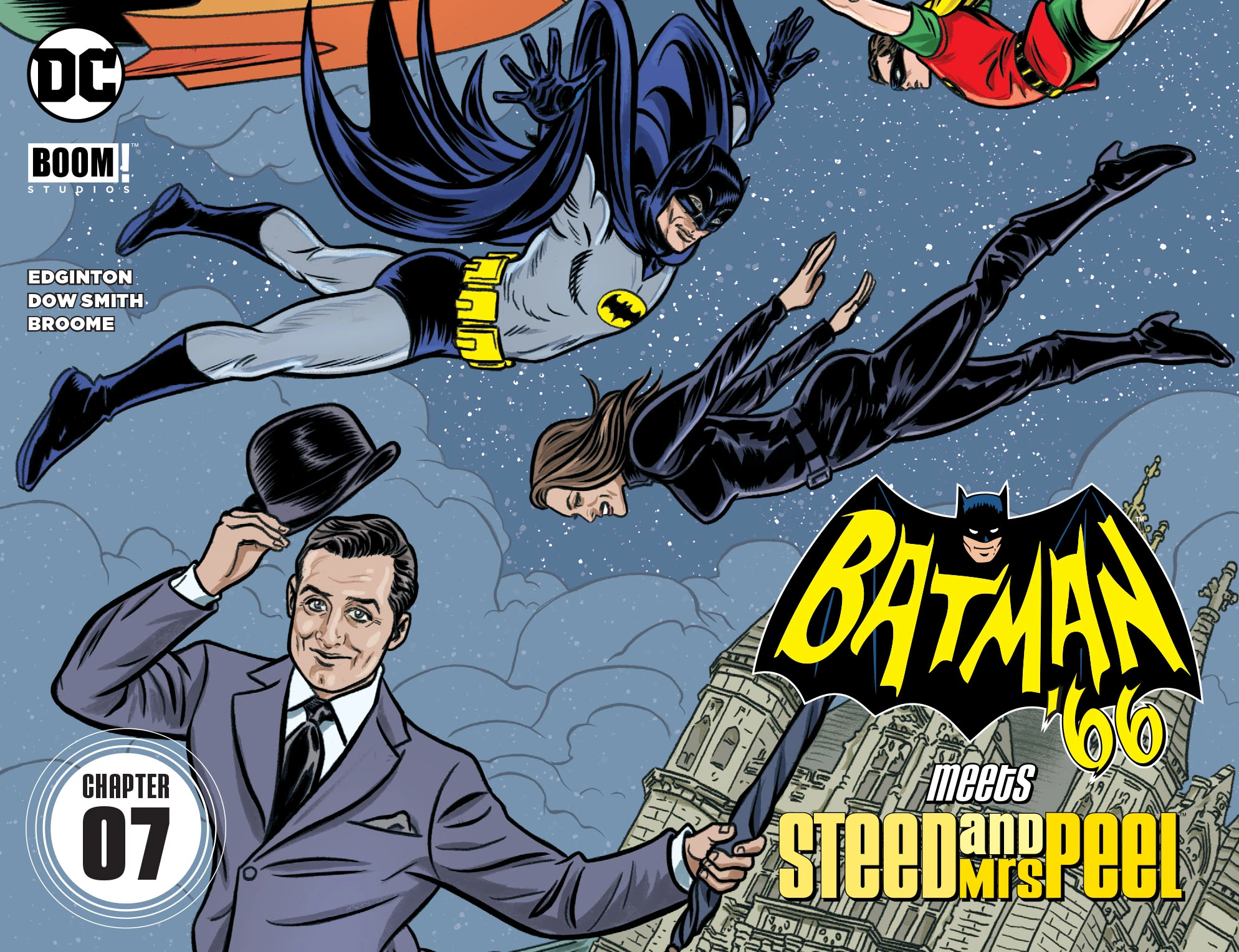 Batman '66 Meets Steed and Mrs Peel #7 (DC, 2016 — Cover A) cover